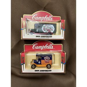 Campbells Soup 1997 Die Cast Model Truck  100th Anniversary Beefsteak Tomato Set